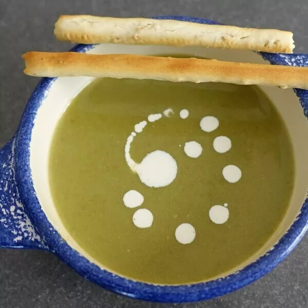 velouté épinard pois cassés