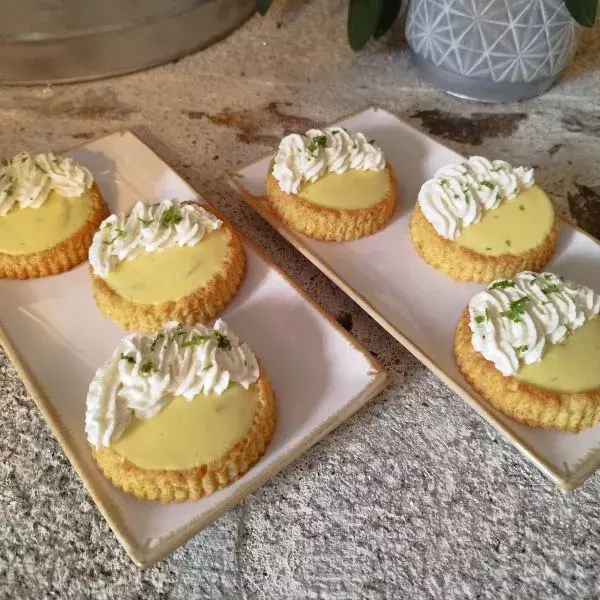 Tartelettes coco citron vert