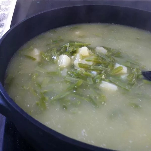Bohnenschlupp (soupe de haricots verts) de la mamie de Didou