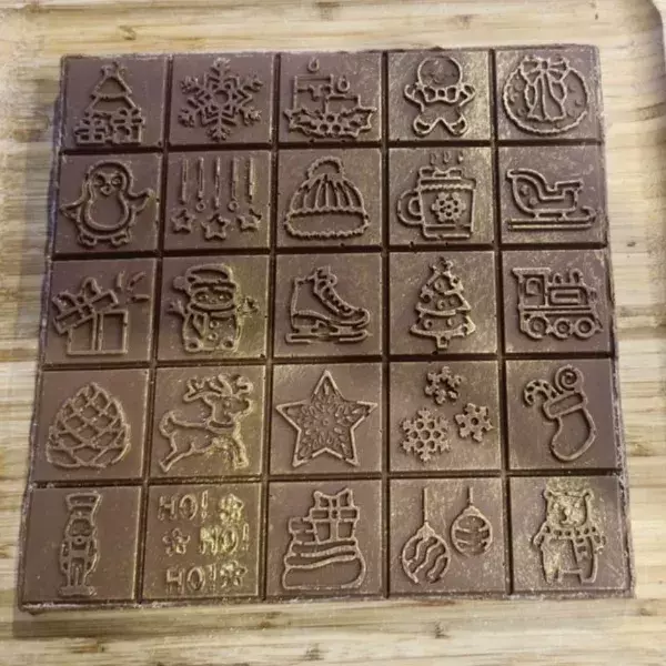 Tablette de l’avent ultra gourmande 