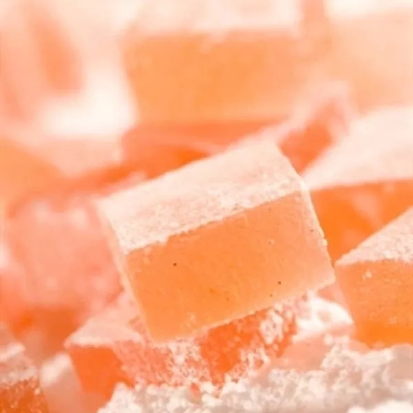 Loukoums aux litchis et à la rose