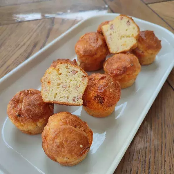 Mini muffins chorizo/jambon
