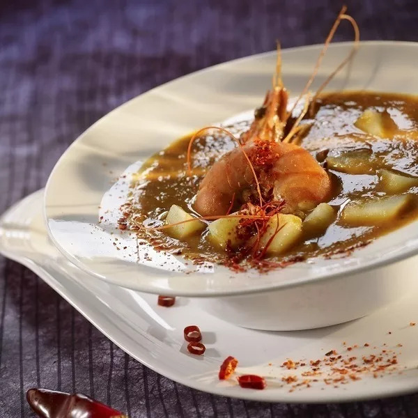 Bouillabaisse aux gambas