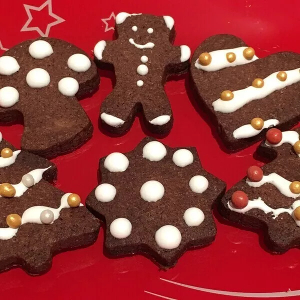 Biscuits de Noël au Chocolat by Sofy