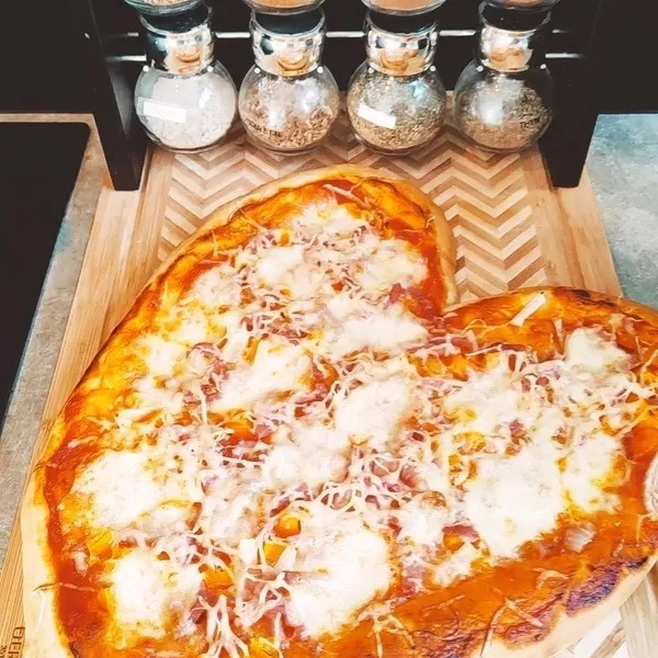 La pizza des amoureux