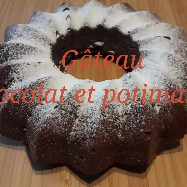Gâteau Chocolat et Potimarron 
