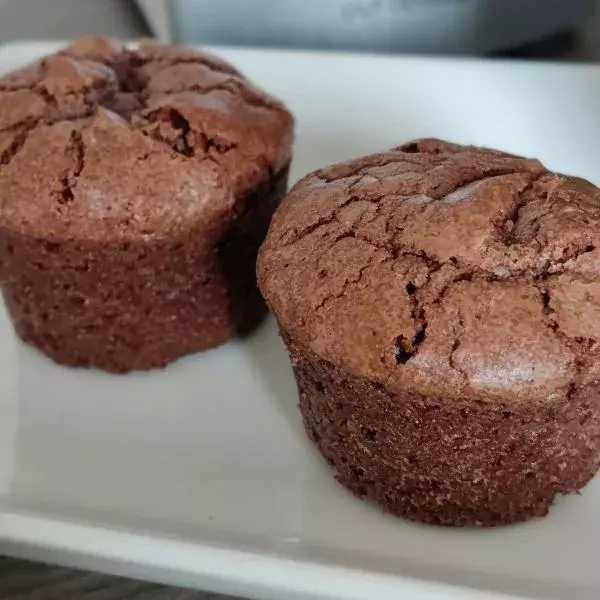Mini-muffins chocolat framboises