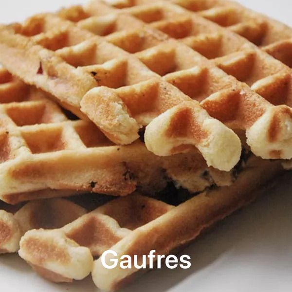 Gaufres traditionnelles 
