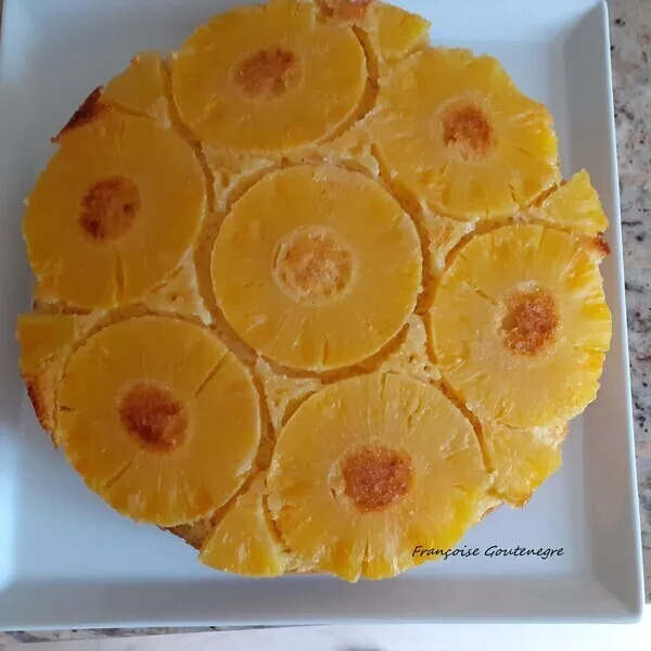Gâteau Renversé à l'Ananas