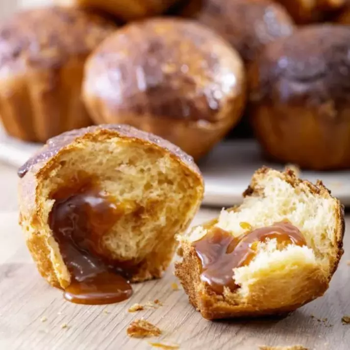 Briochettes au caramel