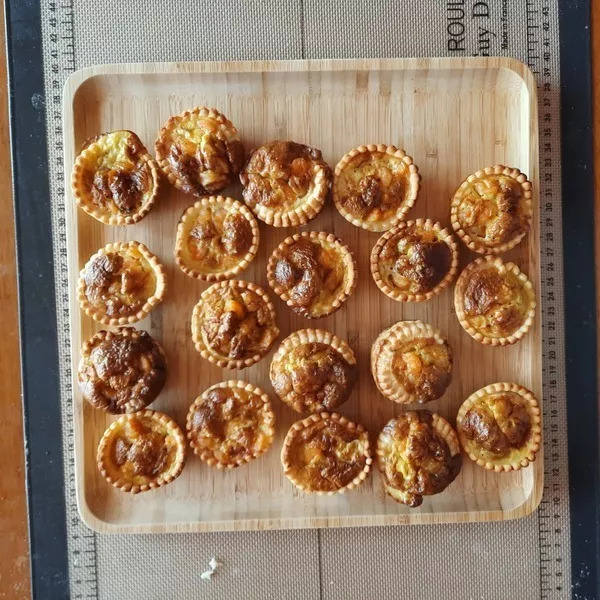 Mince pies crevettes/curry
