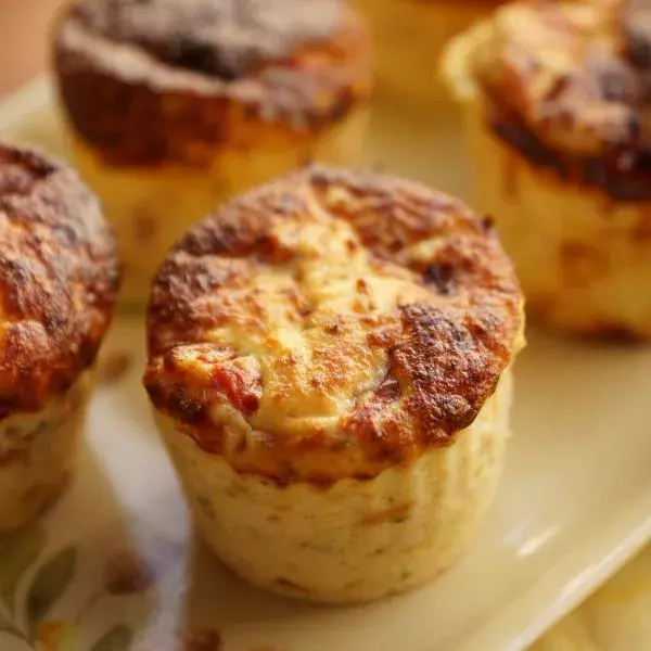 Flans de tomate à l'italienne