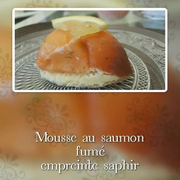 MOUSSE DE SAUMON POUR BUCHETTES OU SAPHIRS