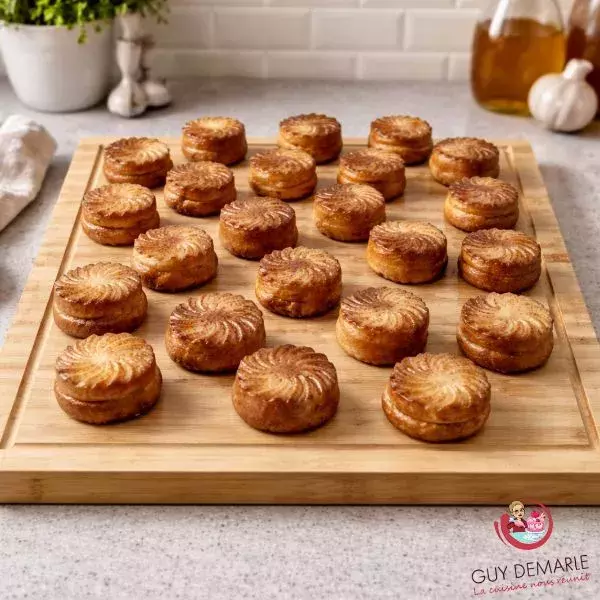 MINI CYCLONES AU SAUMON FUME