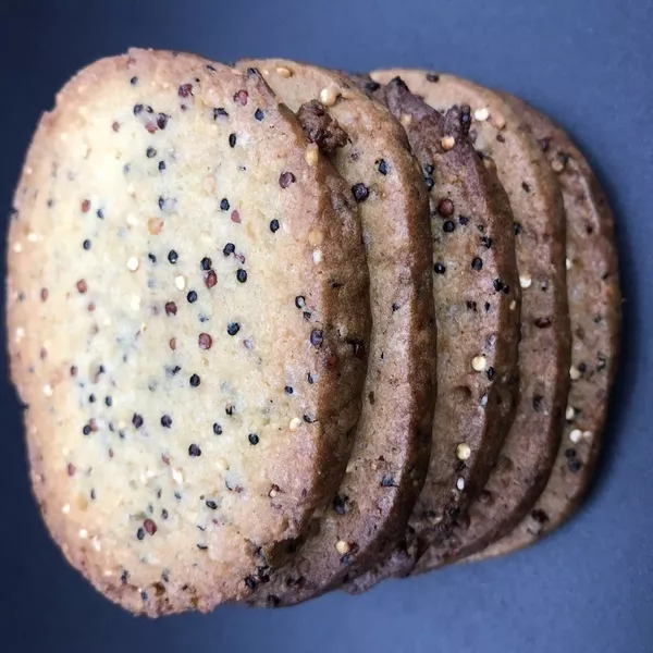Biscuits aux graines de chia 