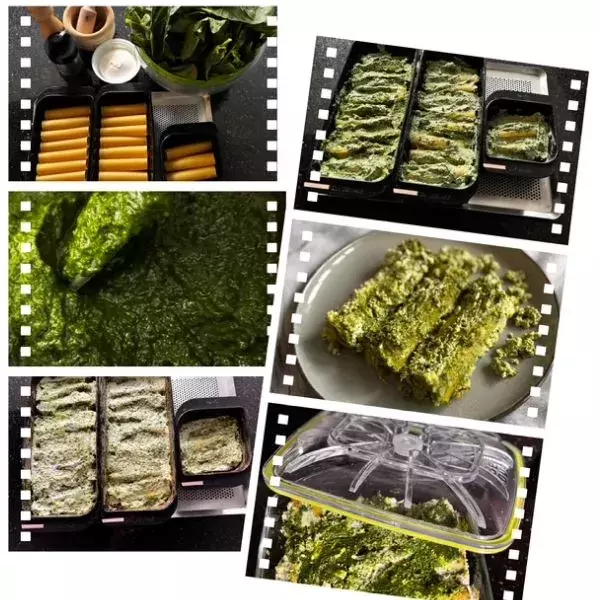 Cannelloni aux épinards 