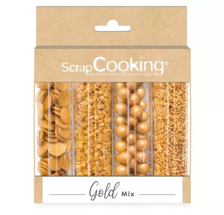 Gold mix 62gr - Décors sucrés