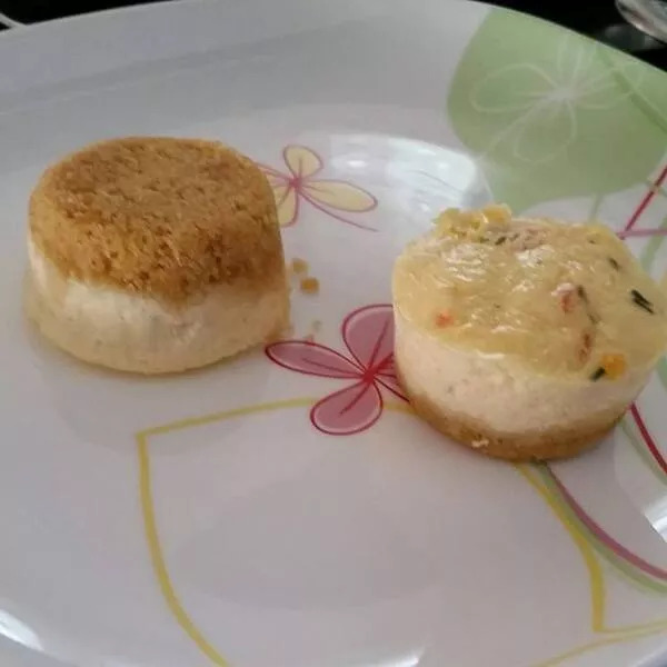 Mini Cheese cakes au saumon