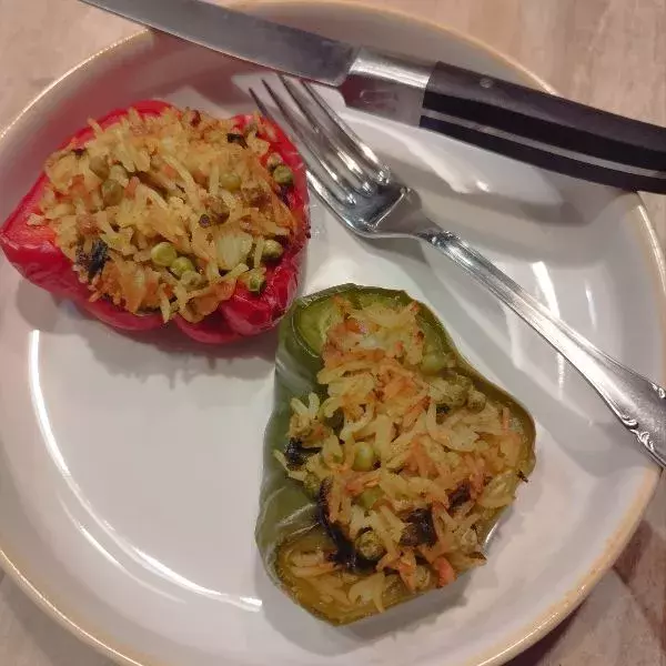 Poivrons farcis à l'orientale 
