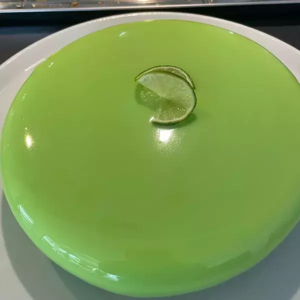 entremet citron vert façon Mojito