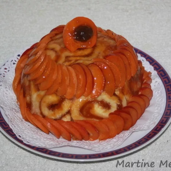 Gâteau glacé aux abricots sans cook'in