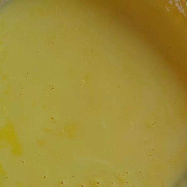Crème anglaise à la fleur d'oranger