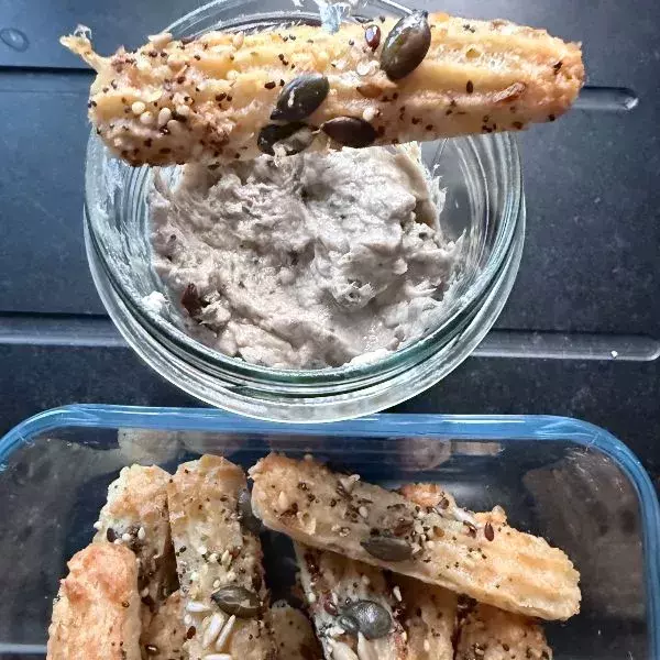 Madeleines allongées au parmesan - Chez Nanou