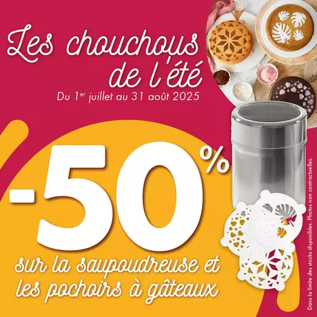 Lot de 3 pochoirs à gâteau