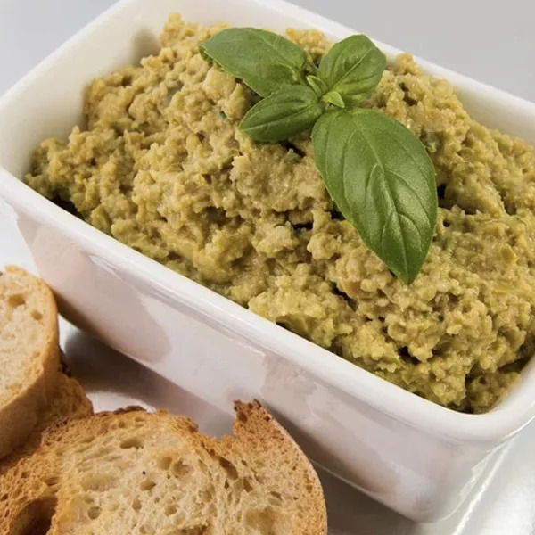 Tapenade olives vertes au basilic 