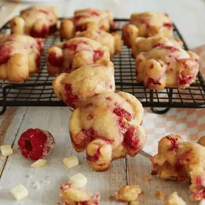Oursons Blondies à la framboise
