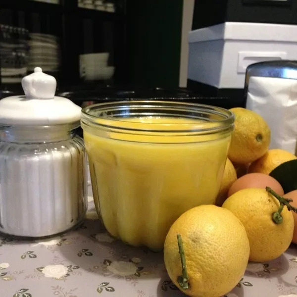Crème au citron (Lemon curd) sans gélatine