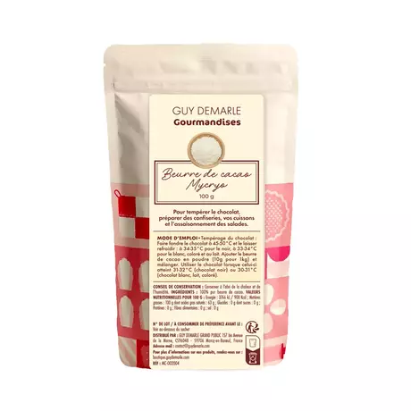 Beurre de cacao Mycryo 100g