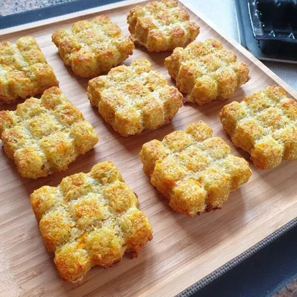 Muffins de Boulgour Quinoa aux petits légumes