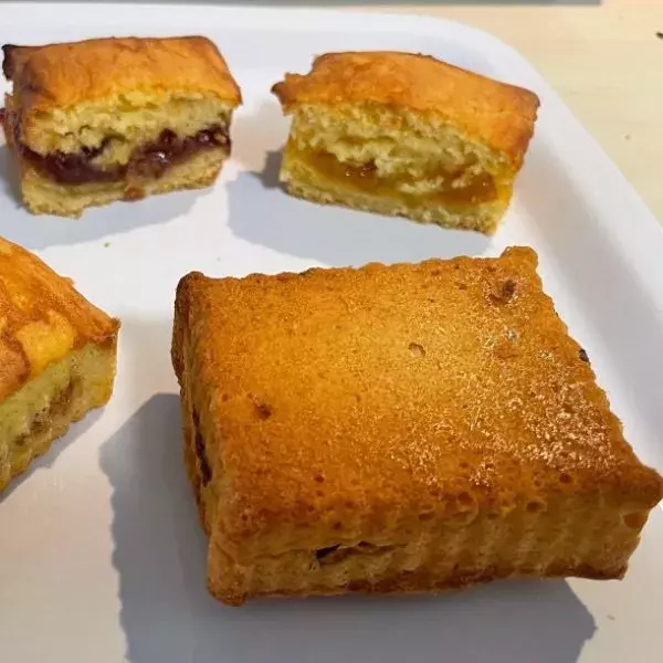 Mini-gâteaux fourrés 