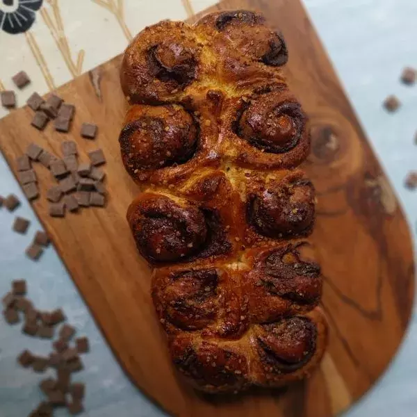 Brioches à la pâte à tartiner