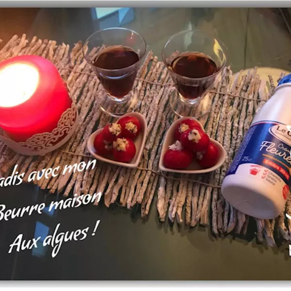 Beurre d'algue et sel de Guérande 