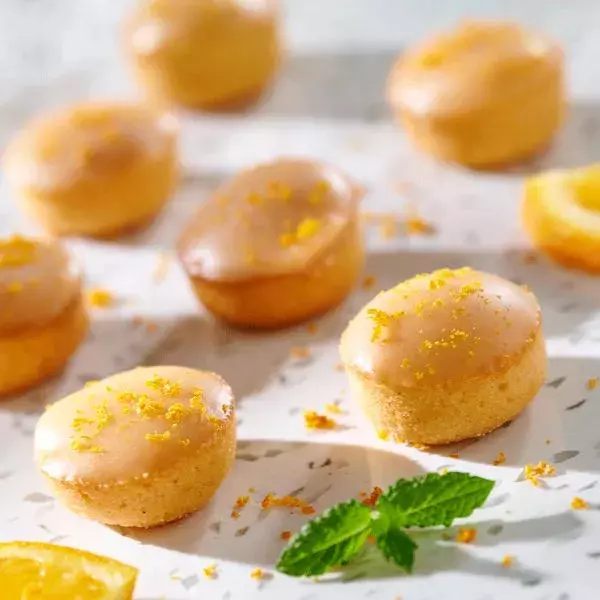 Mini bouchées à l’orange