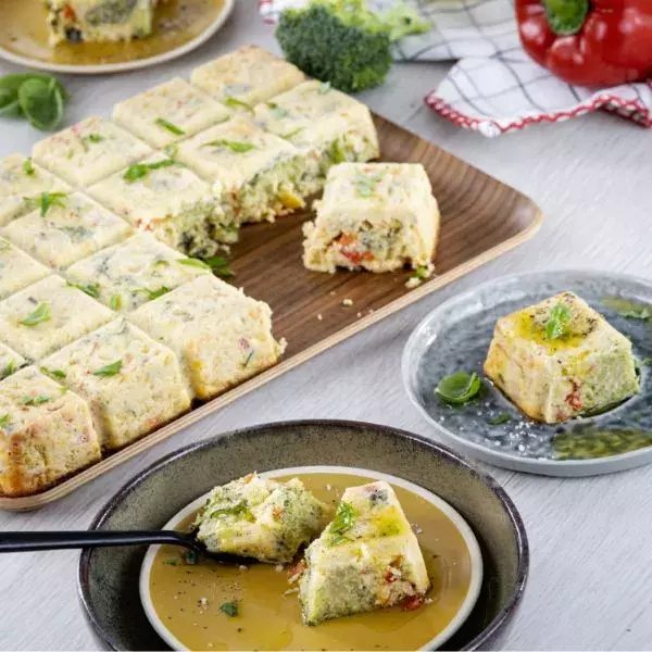 Flan de légumes d’été