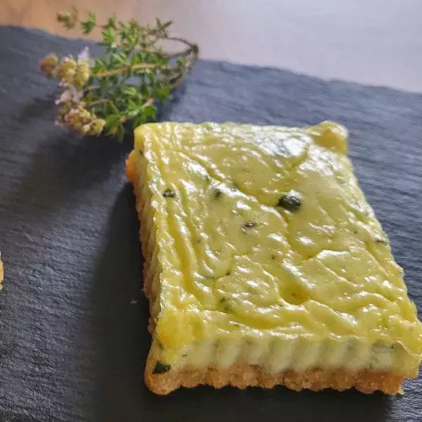 Cheesecake aux courgettes