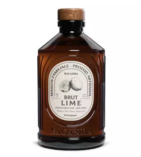 Sirop de lime brut - Biologique - 400 ml