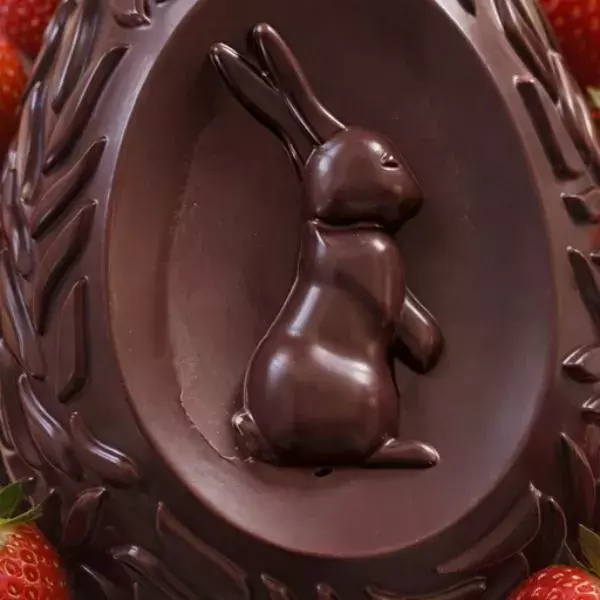 Gateau surprise fraise & chocolat