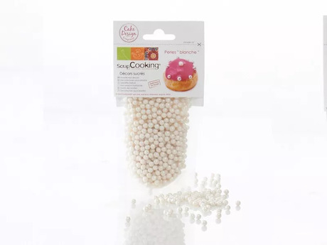 Mini-sucres perles blanches 60 g