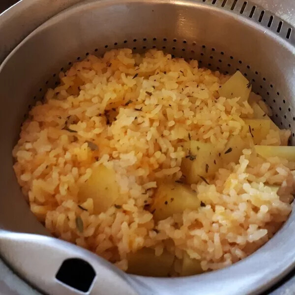 Zambrocal riz pomme de terre
