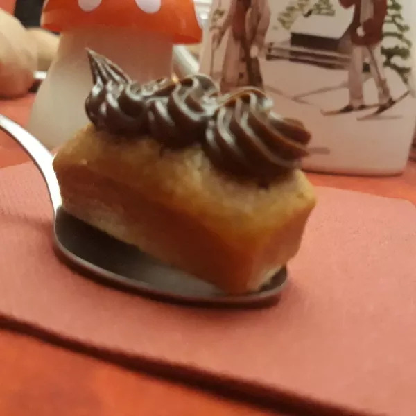 Mini cake façon snickers