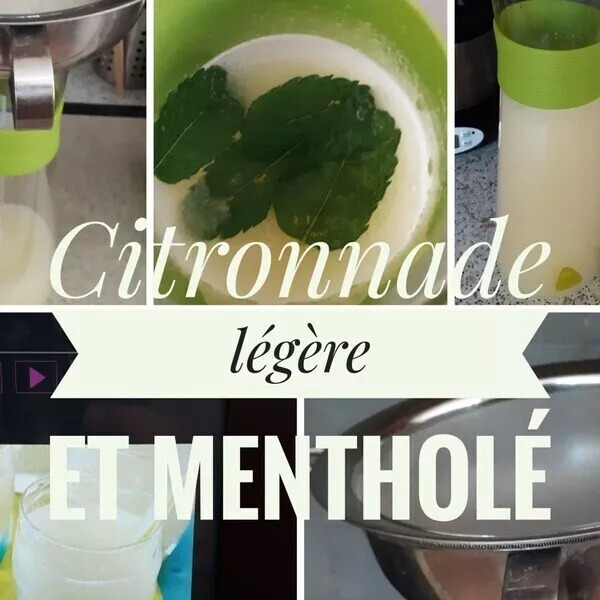 Citronnade légère  et Mentholé