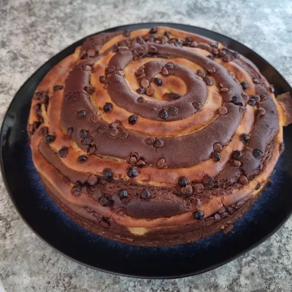 Gâteau chocolat créme 