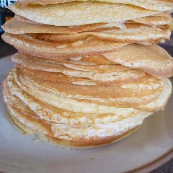 Crêpes au cidre (pour 30 mini)
