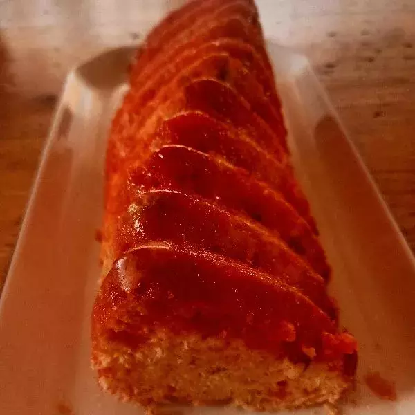 Cake aux pralines roses 