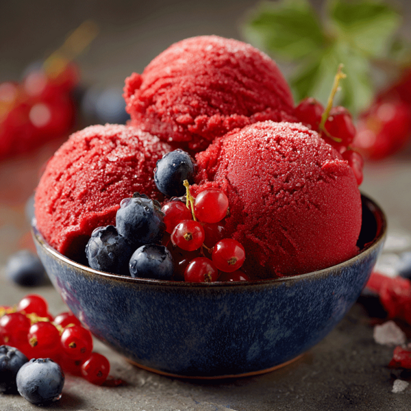 Sorbet fruits rouges
