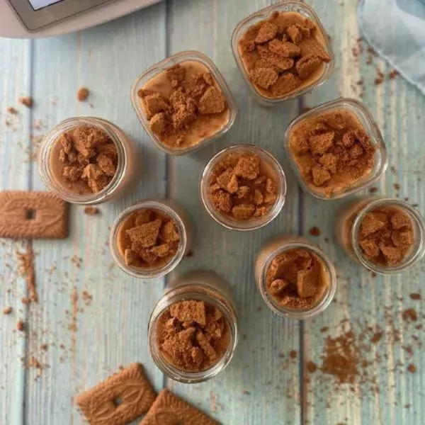 Crème dessert au spéculoos